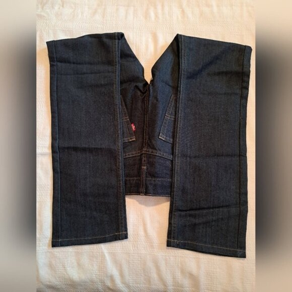 Levi's 511 slim boys size 14 27 X 27 dark wash 5 pocket jeans EUC Black Tag - Picture 3 of 6